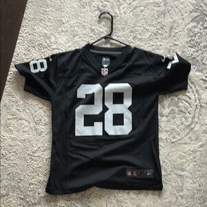 Kids Black Football Jersey